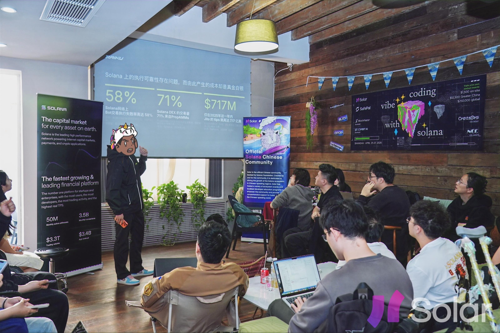 GANx Labs photo wall 13