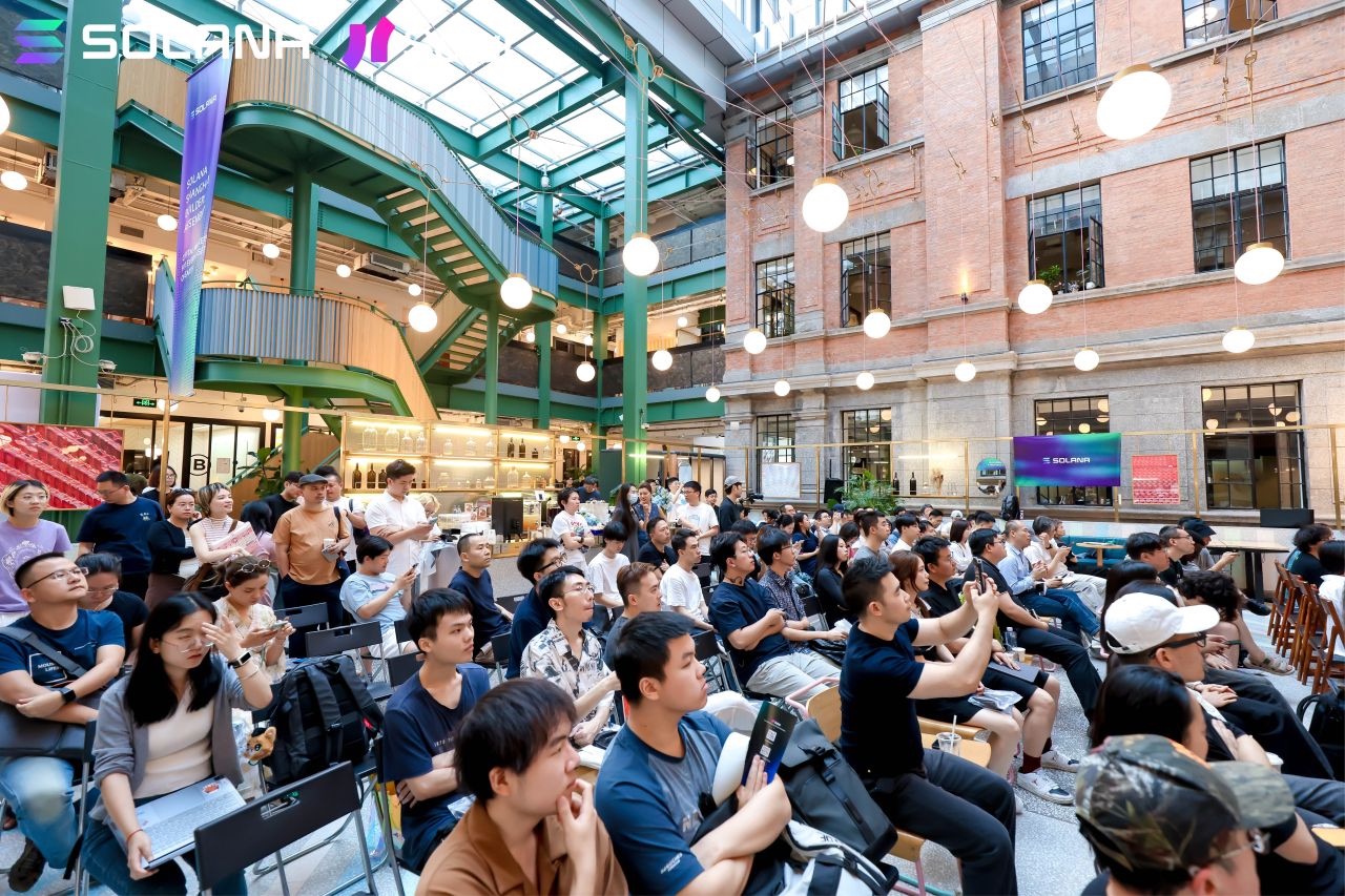 Audience at the Solana Shanghai Builders Assembly